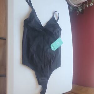 Black One-Piece Swimsuit